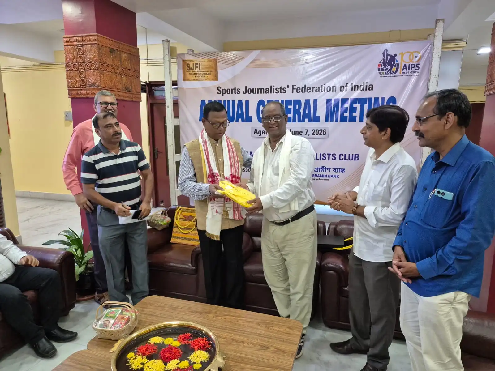 Odisha Sports Journalists' Association Felicitation