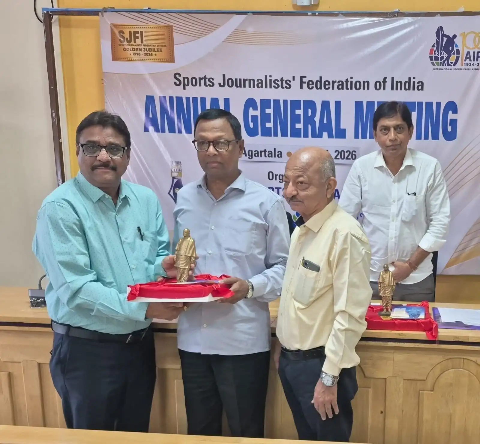 Sports Journalists' Association of Gujarat Felicitation 1